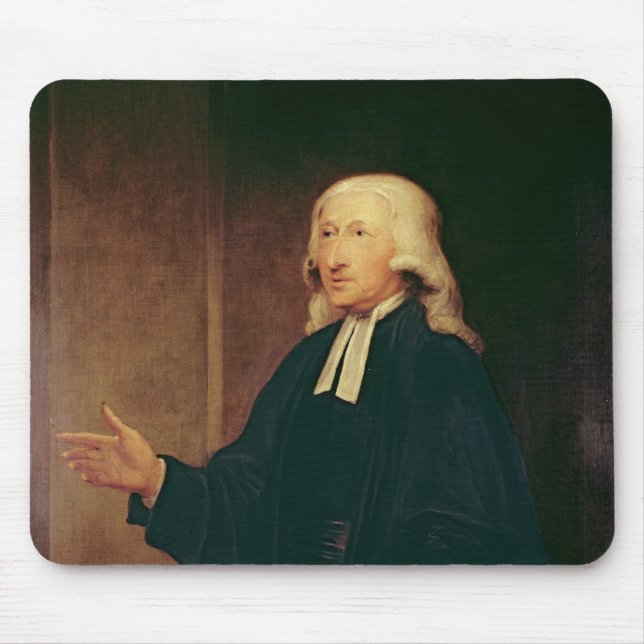 Tapis De Souris Portrait de John Wesley 1788 (Devant)