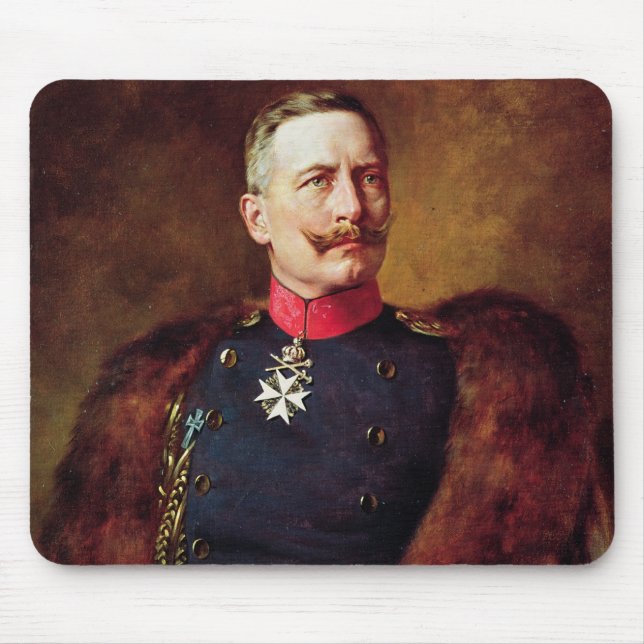 Tapis De Souris Portrait de Kaiser Wilhelm Ii (Devant)
