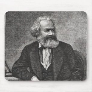 Tapis De Souris Portrait de Karl Marx 1857