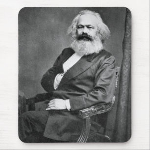 Tapis De Souris Portrait de Karl Marx (Fondateur du marxisme)