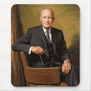 Tapis De Souris Portrait de la République du président Dwight D. E