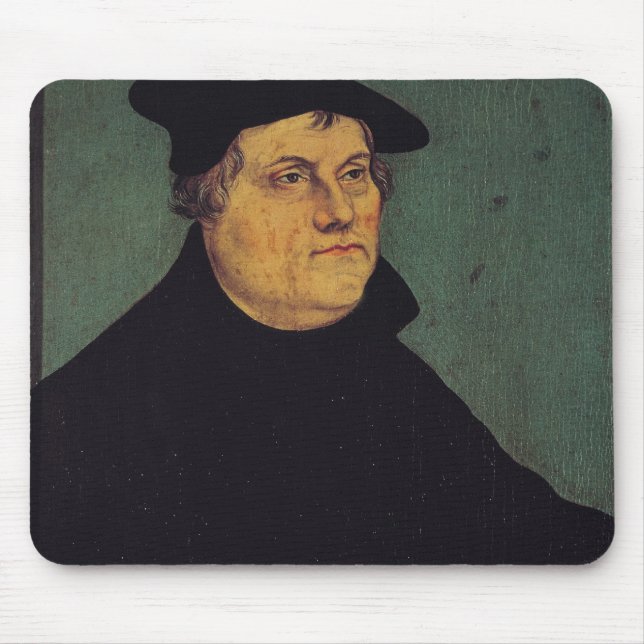 Tapis De Souris Portrait de Martin Luther 1543 (Devant)