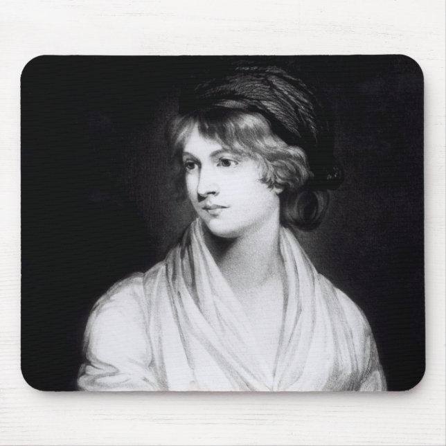 Tapis De Souris Portrait de Mary Wollstonecraft Godwin (Devant)
