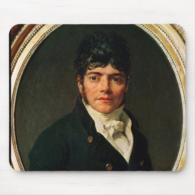 Tapis De Souris portrait de médaillon du Comte Esteve, 1804 (Devant)