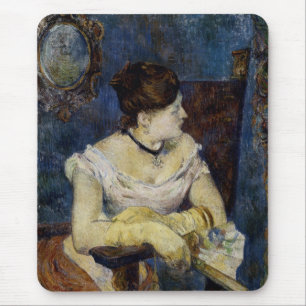 Tapis De Souris Portrait de Mette Gauguin, la femme de l'artiste