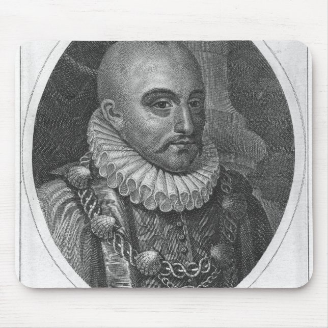 Tapis De Souris Portrait de Michel de Montaigne (Devant)