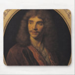 Tapis De Souris Portrait de Moliere<br><div class="desc">Le portrait de l'école française de Moliere (1622-73) situé au château De Versailles,  France. Le portrait de Moliere (1622-73) a été créé autour du XVIIème siècle.</div>