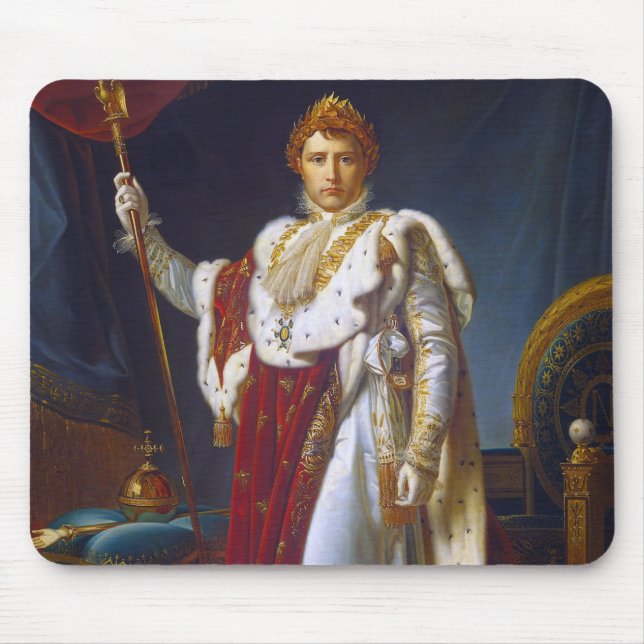Tapis De Souris Portrait de Napoléon Bonaparte, François Gérard (Devant)