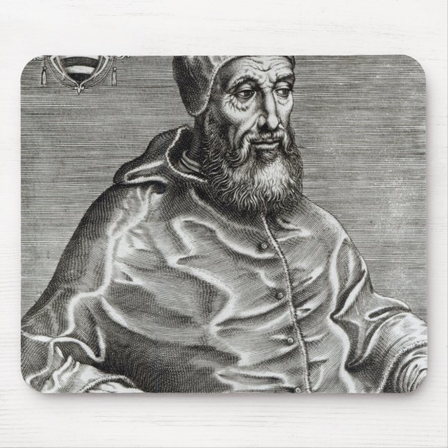 Tapis De Souris Portrait de pape Pius IV, 1555 (Devant)