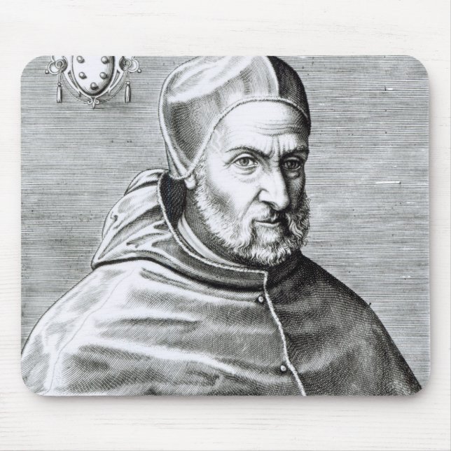 Tapis De Souris Portrait de pape Pius IV, 1559 (Devant)