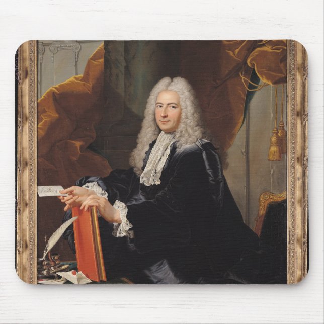 Tapis De Souris Portrait de Philibert Orry (Devant)