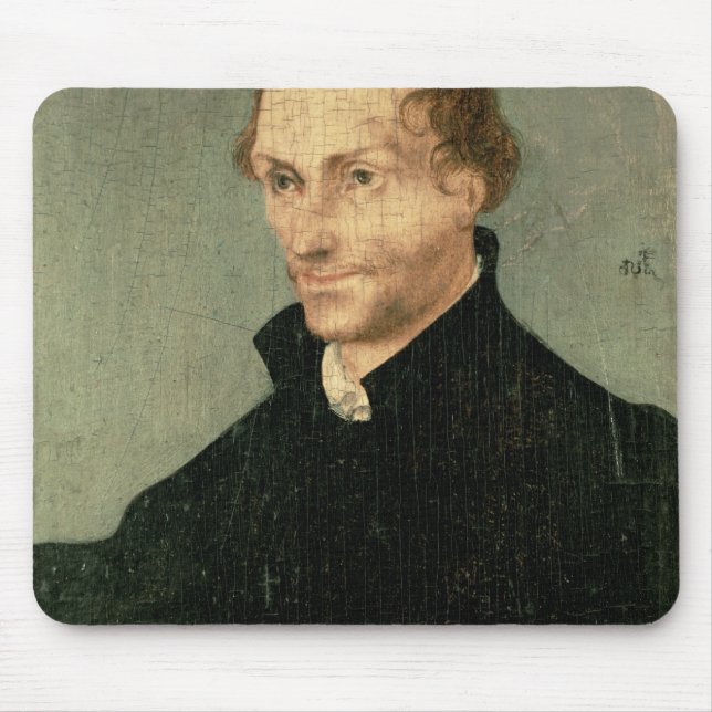 Tapis De Souris Portrait de Philipp Melanchthon, 1532 (Devant)