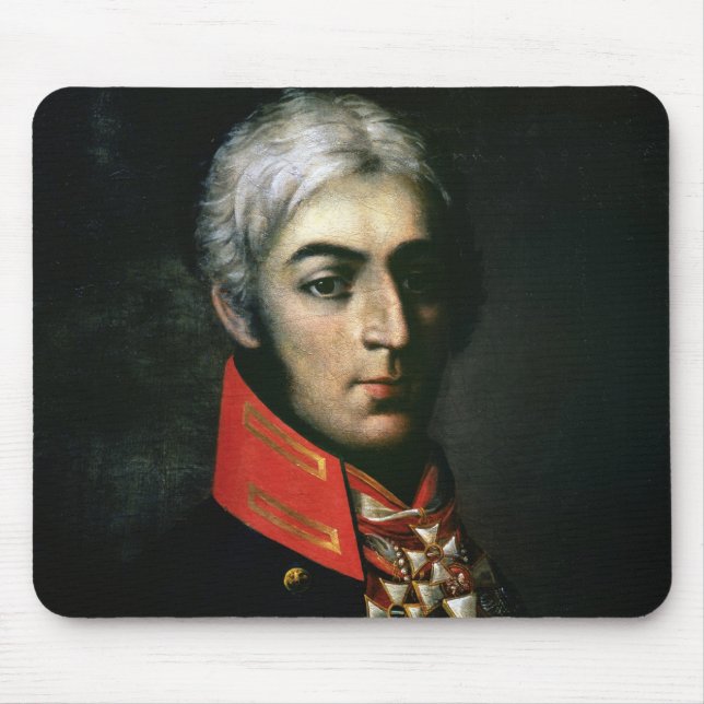 Tapis De Souris Portrait de prince Peter Bagration (Devant)