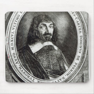 Tapis De Souris Portrait de Rene Descartes, 1644