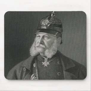 Tapis De Souris Portrait de roi de William I de la Prusse