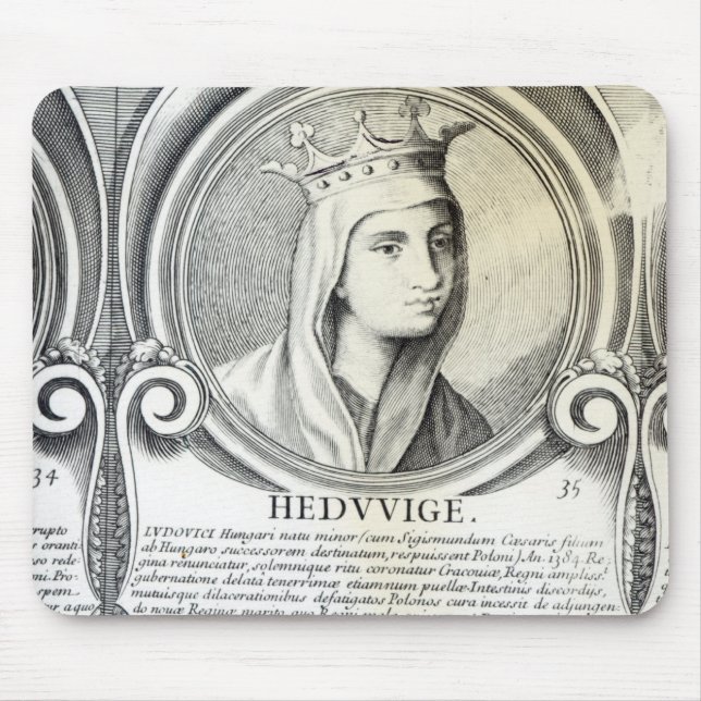 Tapis De Souris Portrait de St.Jadwiga (Devant)