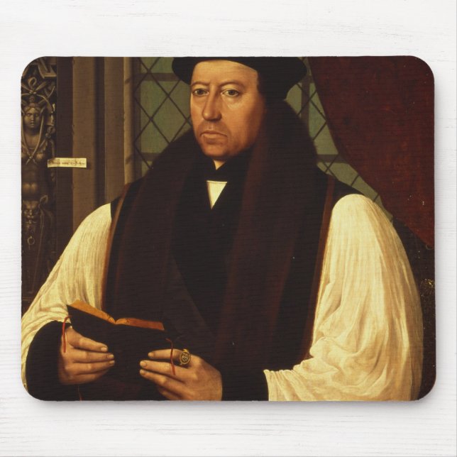 Tapis De Souris Portrait de Thomas Cranmer 1546 (Devant)