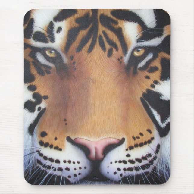 Tapis De Souris Portrait de tigre (Devant)