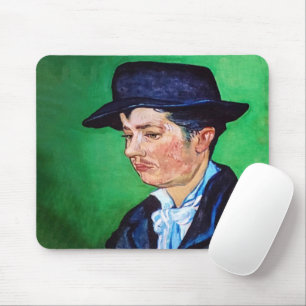 Tapis De Souris Portrait de Vincent van Gogh d'Armand Roulin