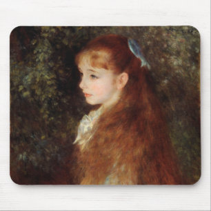 Tapis De Souris Portrait d'Irène - Peinture impressionniste Renoir