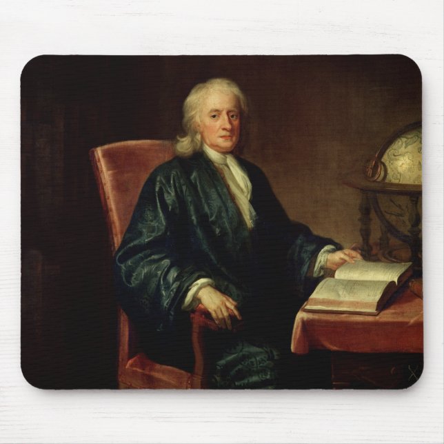Tapis De Souris Portrait d'Isaac Newton, c.1726 (Devant)