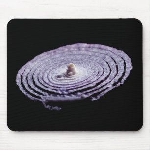 Tapis De Souris Portrait d'oignon rouge