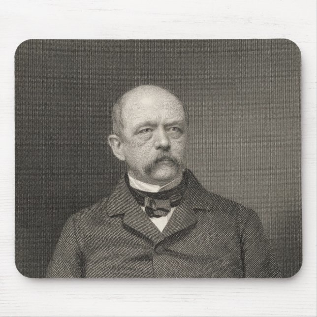 Tapis De Souris Portrait d'Otto von Bismarck (Devant)