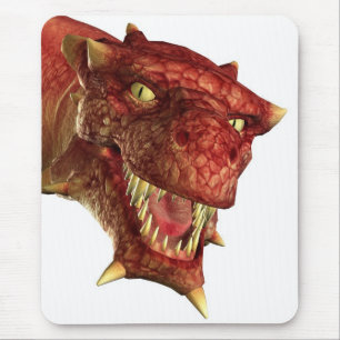 Tapis De Souris portrait d'un dragon