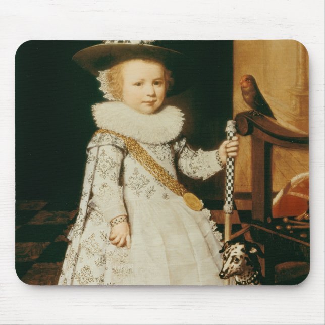 Tapis De Souris Portrait d'un jeune garçon (Devant)