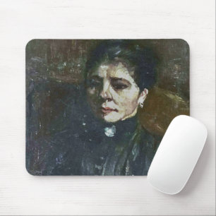 Tapis De Souris Portrait d'une femme assise Van Gogh Peinture