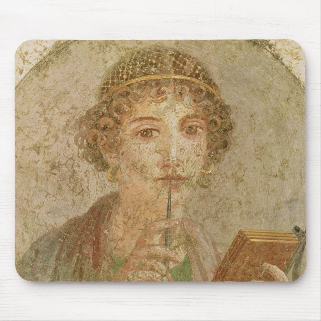Tapis De Souris Portrait d'une jeune fille (Devant)