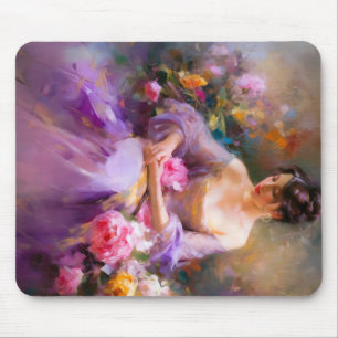 Tapis De Souris Portrait élégant
