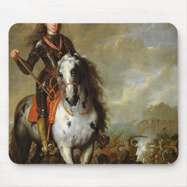 Tapis De Souris Portrait équestre de prince Eugene (Devant)