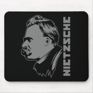 Tapis De Souris Portrait Mousepad de Frederich Nietzsche