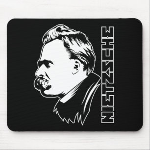Tapis De Souris Portrait Mousepad de Frederich Nietzsche