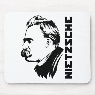 Tapis De Souris Portrait Mousepad de Frederich Nietzsche