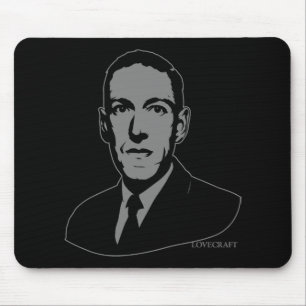 Tapis De Souris Portrait Mousepad de HP Lovecraft