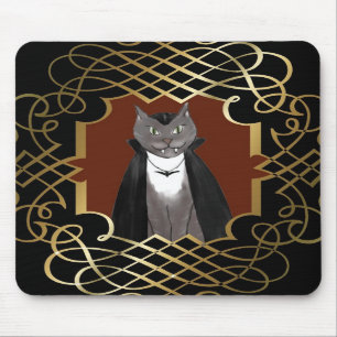 Tapis De Souris Portrait Mousepad de Kitty de vampire