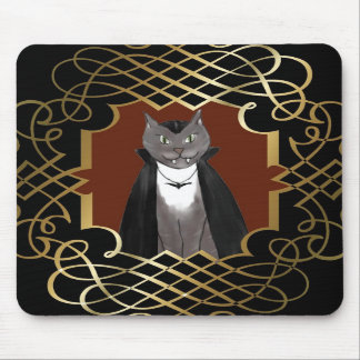 Tapis De Souris Portrait Mousepad de Kitty de vampire
