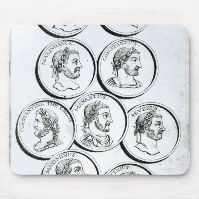 Tapis De Souris Portraits des empereurs romains (Devant)