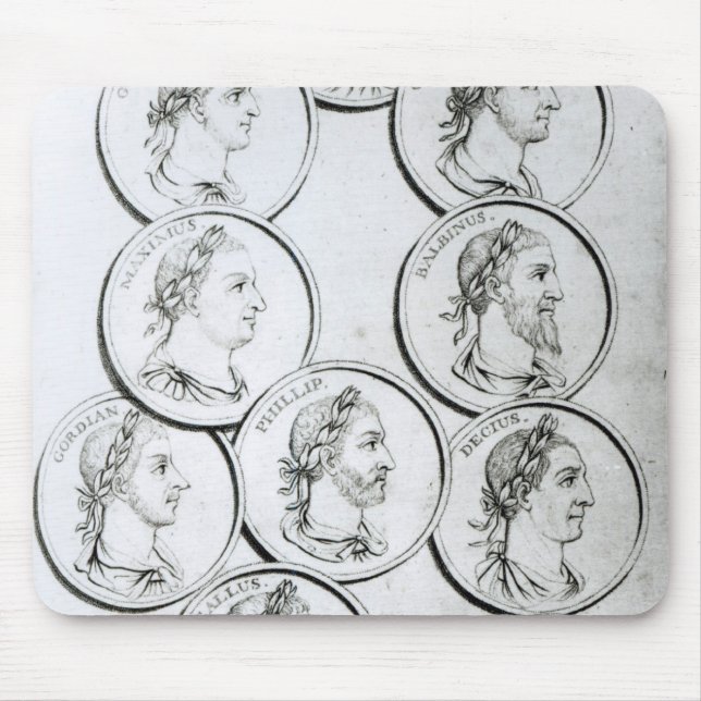 Tapis De Souris Portraits des empereurs romains (Devant)
