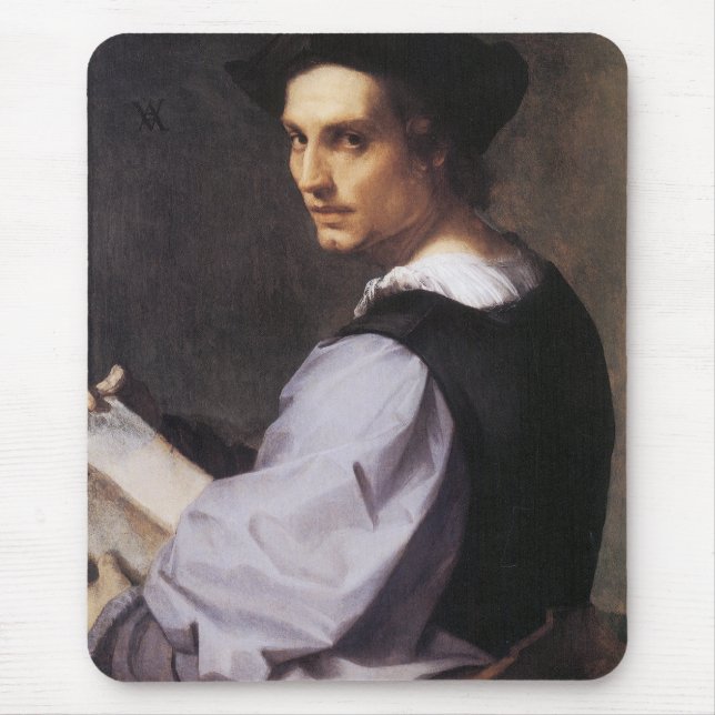 Tapis De Souris Portriat d'un jeune homme (Devant)