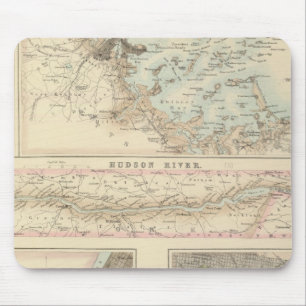 Tapis De Souris Ports et ports du nord des États-Unis