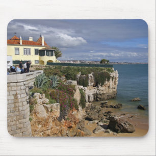 Tapis De Souris Portugal, Cascais. Praia da Reine, une plage en 2
