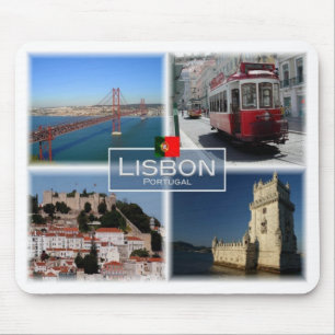Tapis De Souris Portugal - Lisbonne -