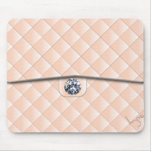Tapis De Souris Poser un Motif courbé avec un diamant