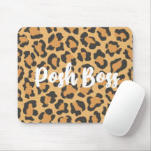 Posh Boss Leopard Imprimé Souris