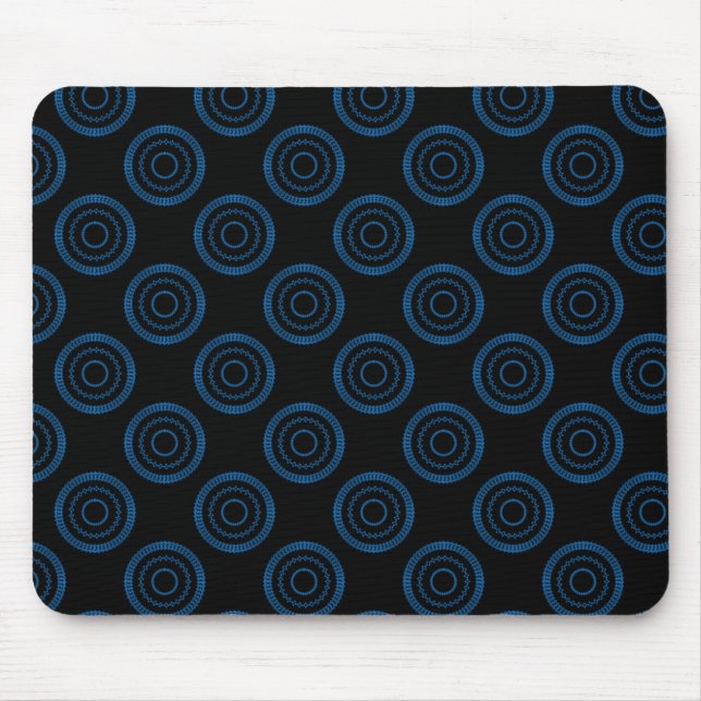 Tapis De Souris Posh Mousepad, bleu foncé (Devant)
