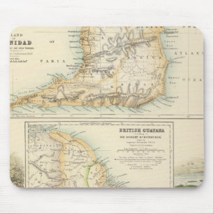 Tapis De Souris Possessions britanniques sur la côte nord-est