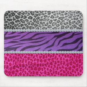 Tapis De Souris Poster de animal Girly de diamant